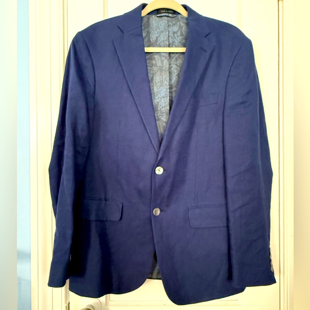 NWT Ralph Lauren Flex Linen Blazer 40R